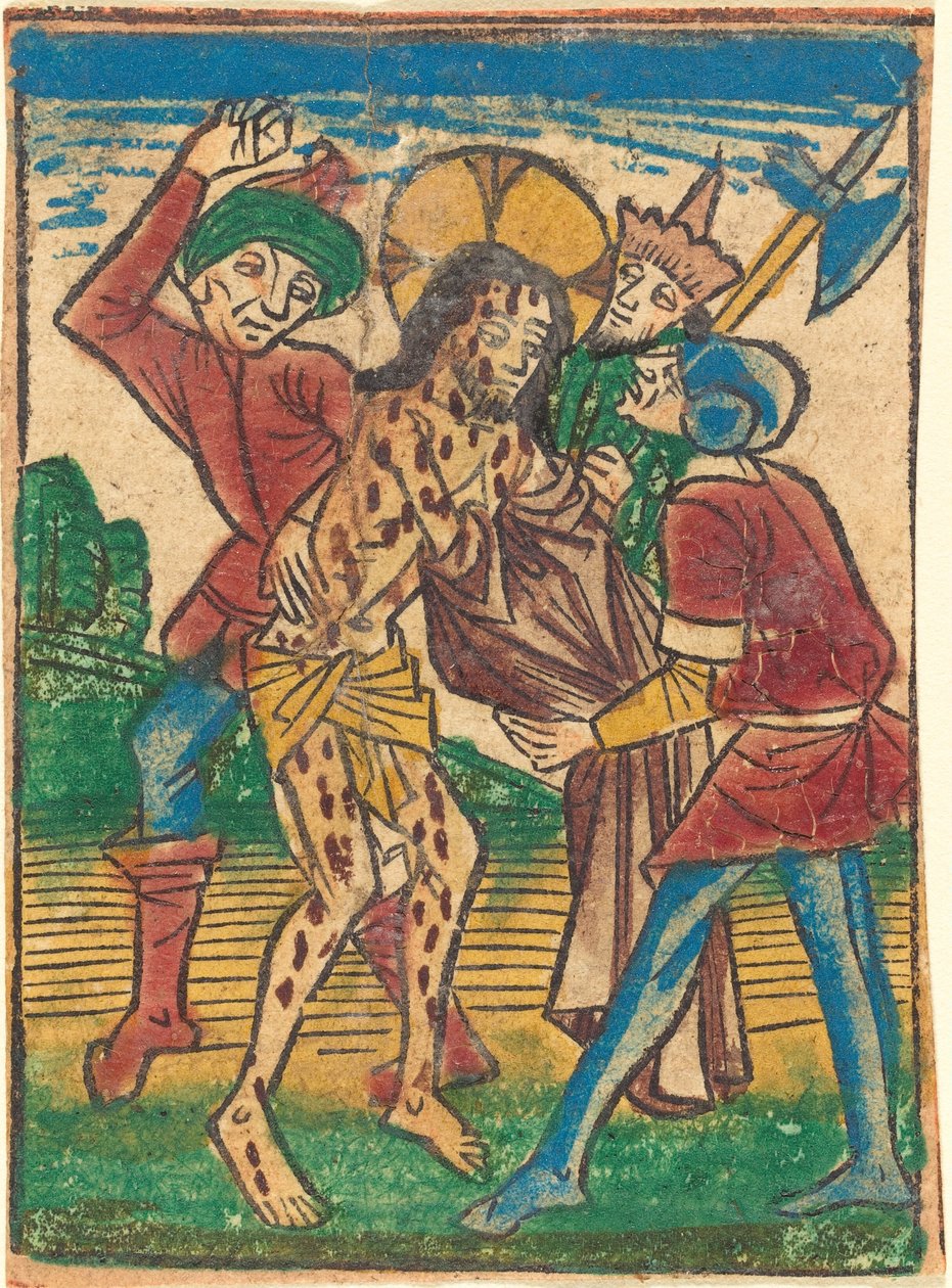 Vetkőztetett Krisztus alkotó: German 15th Century