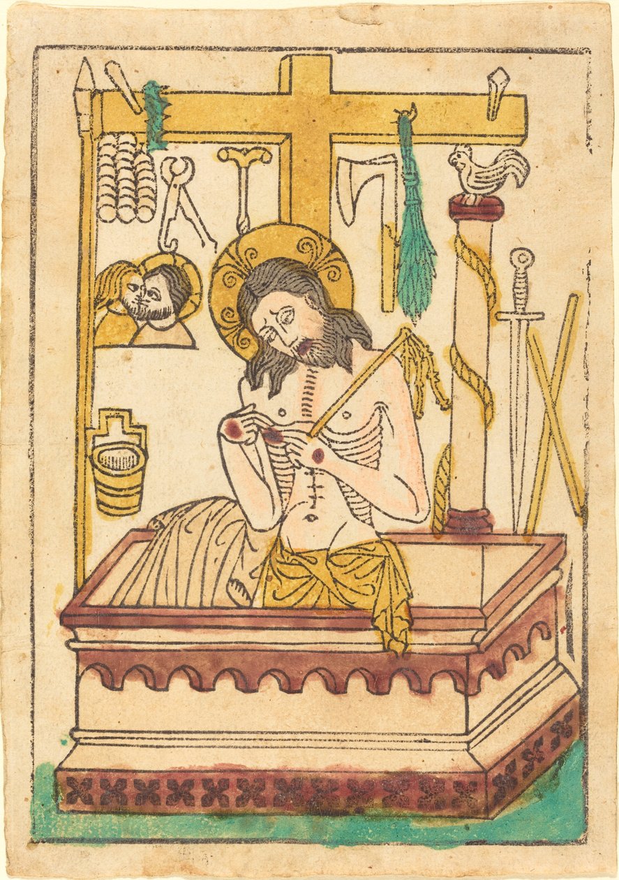 Krisztus mint a fájdalmak embere alkotó: German 15th Century