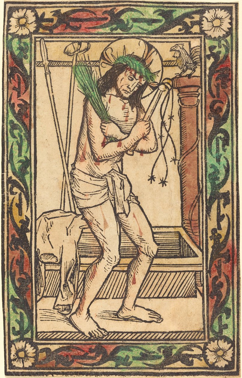Krisztus mint a fájdalmak embere alkotó: German 15th Century