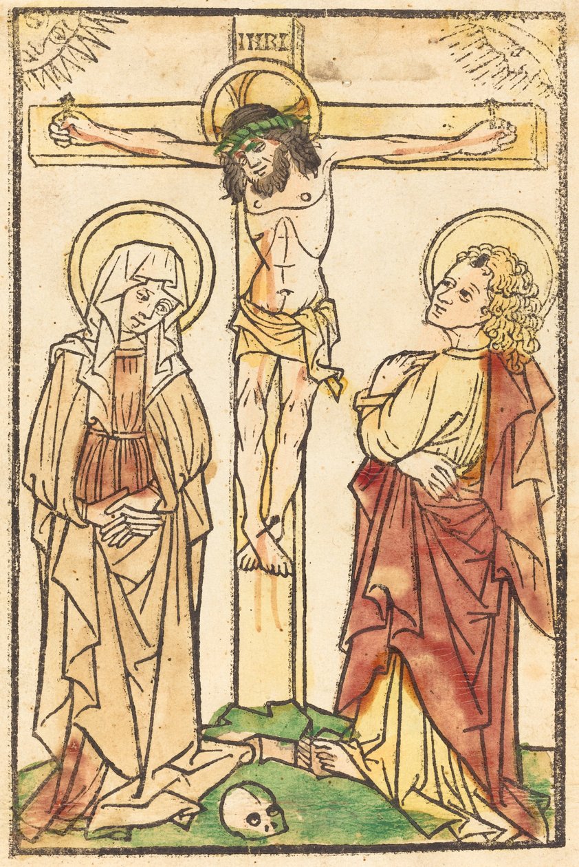 Krisztus a kereszten alkotó: German 15th Century