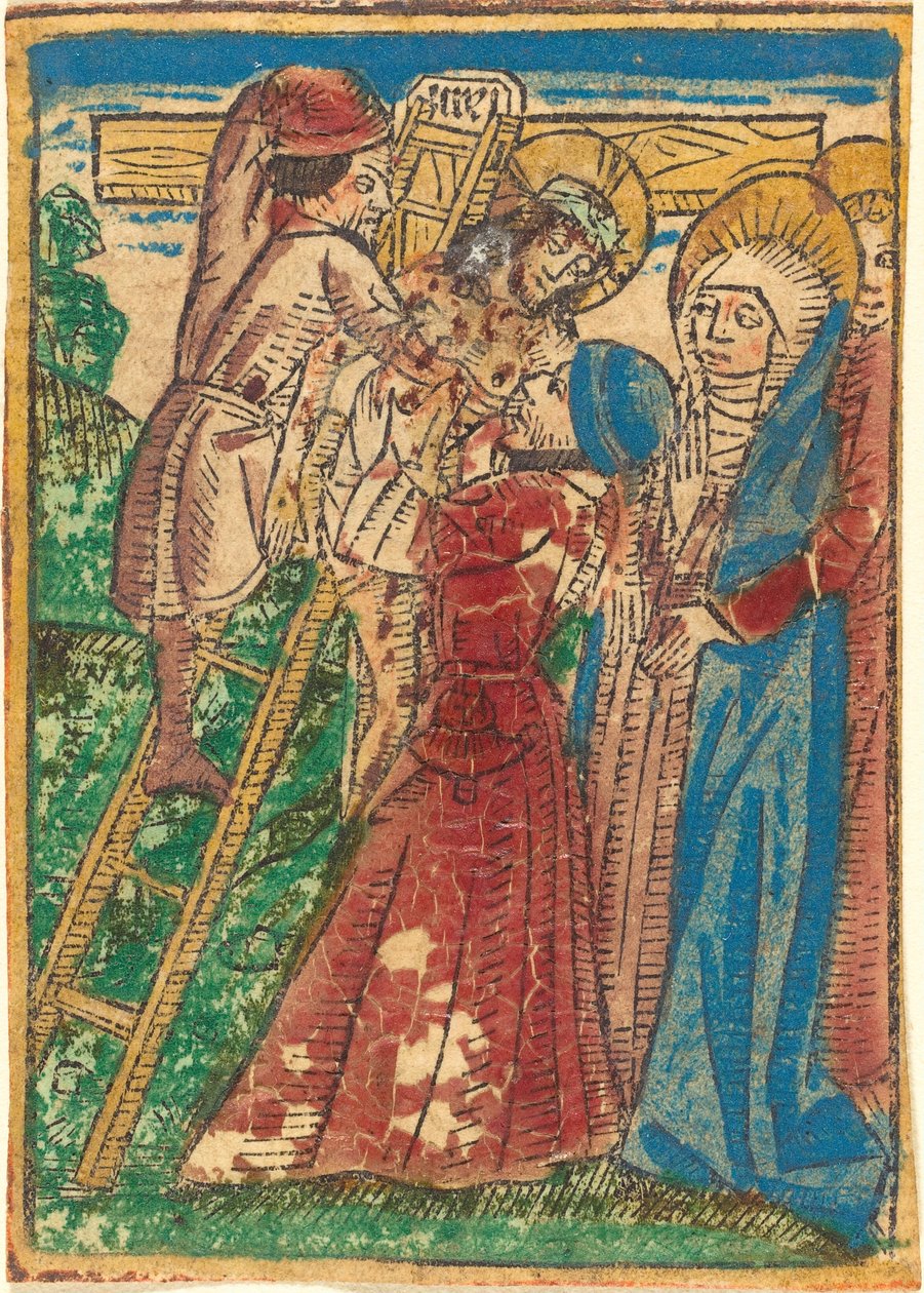 Leszállás a keresztről alkotó: German 15th Century