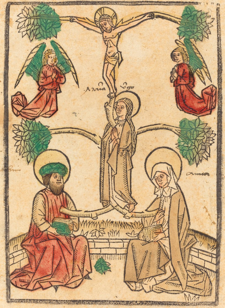 Krisztus genealógiai fája alkotó: German 15th Century