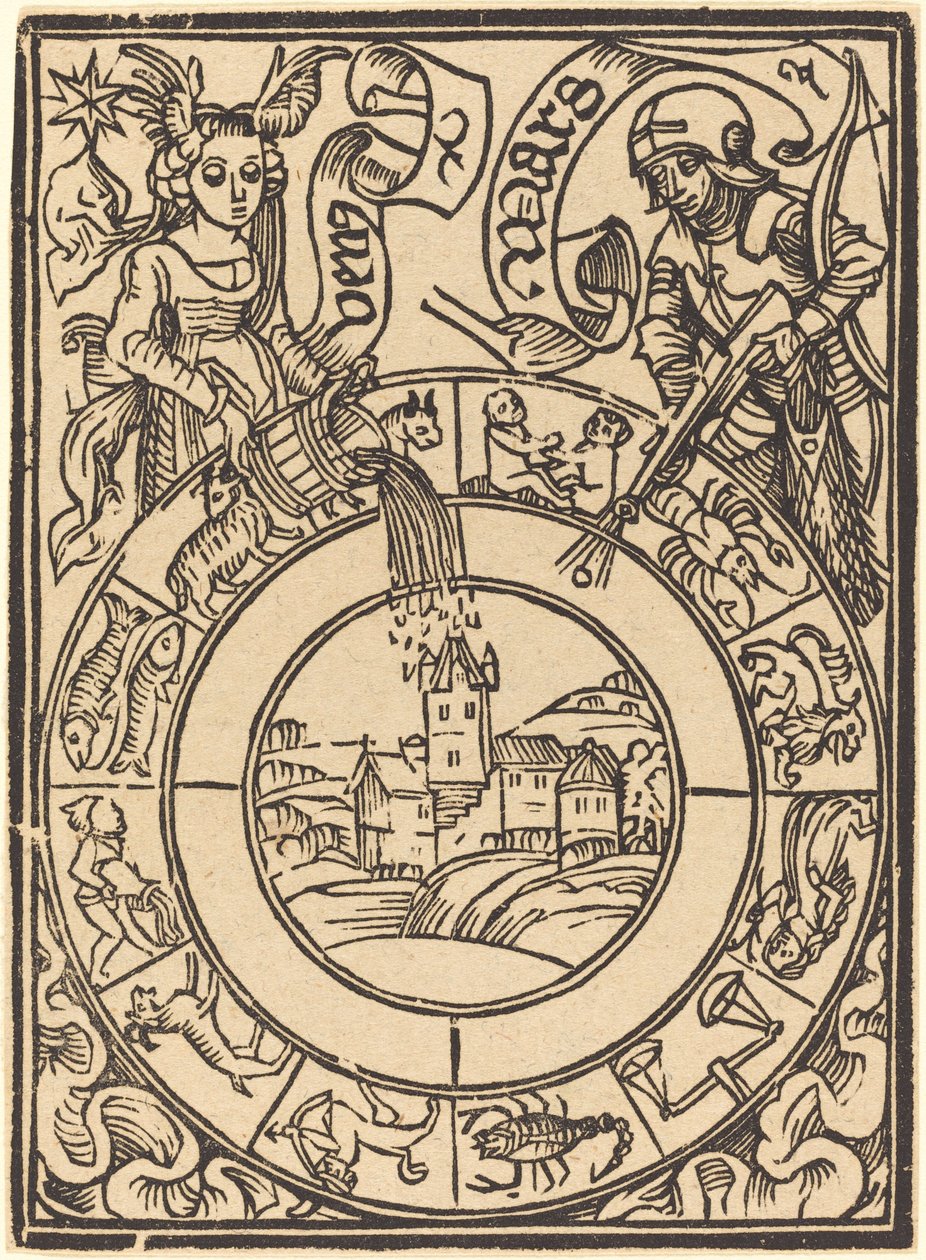 Mars és Vénusz alkotó: German 15th Century