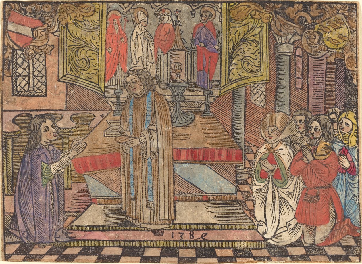 Csoda Seefeldben alkotó: German 15th Century