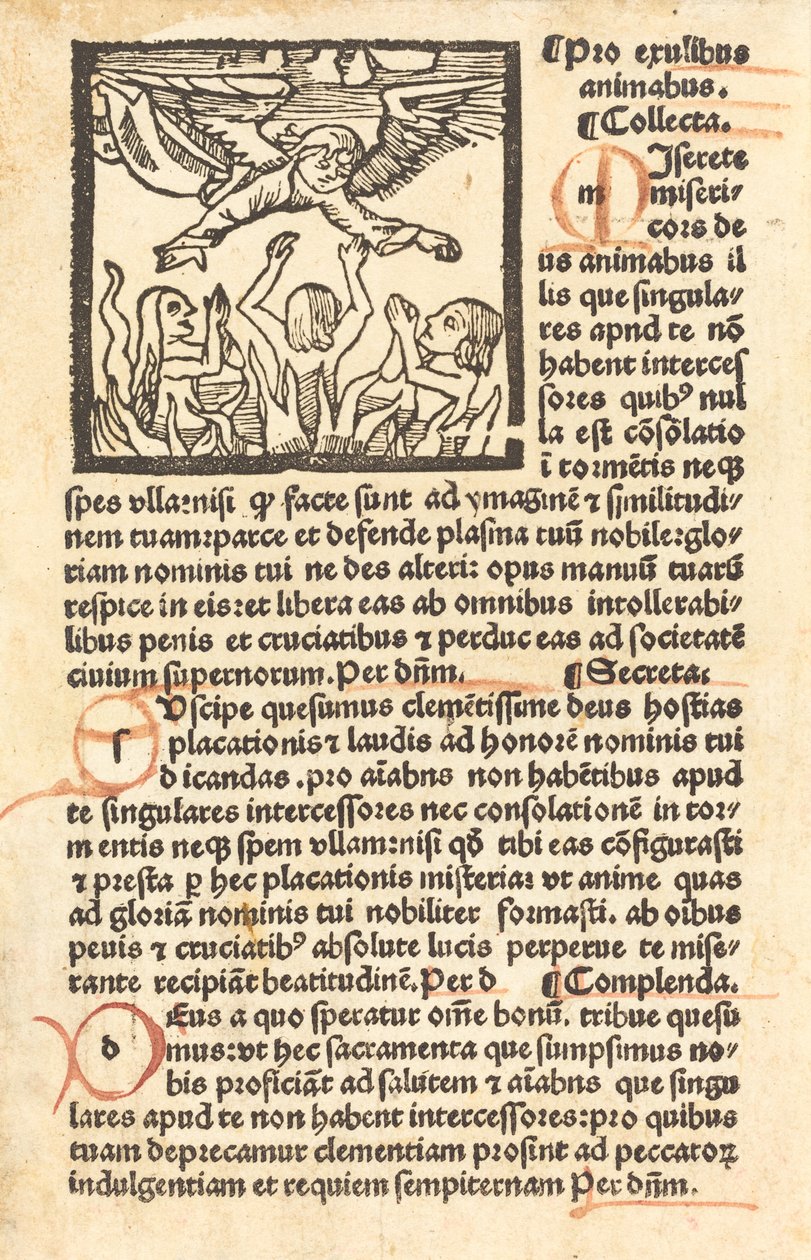 Purgatórium alkotó: German 15th Century