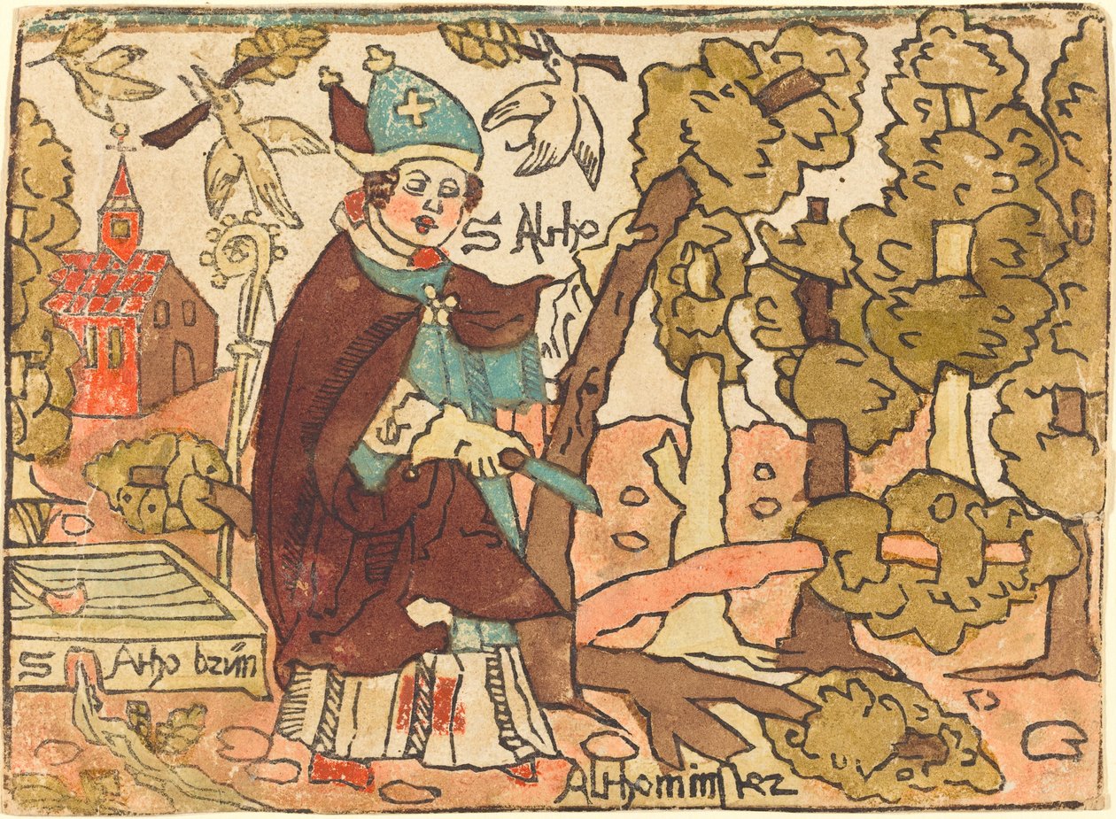 Saint Alto alkotó: German 15th Century