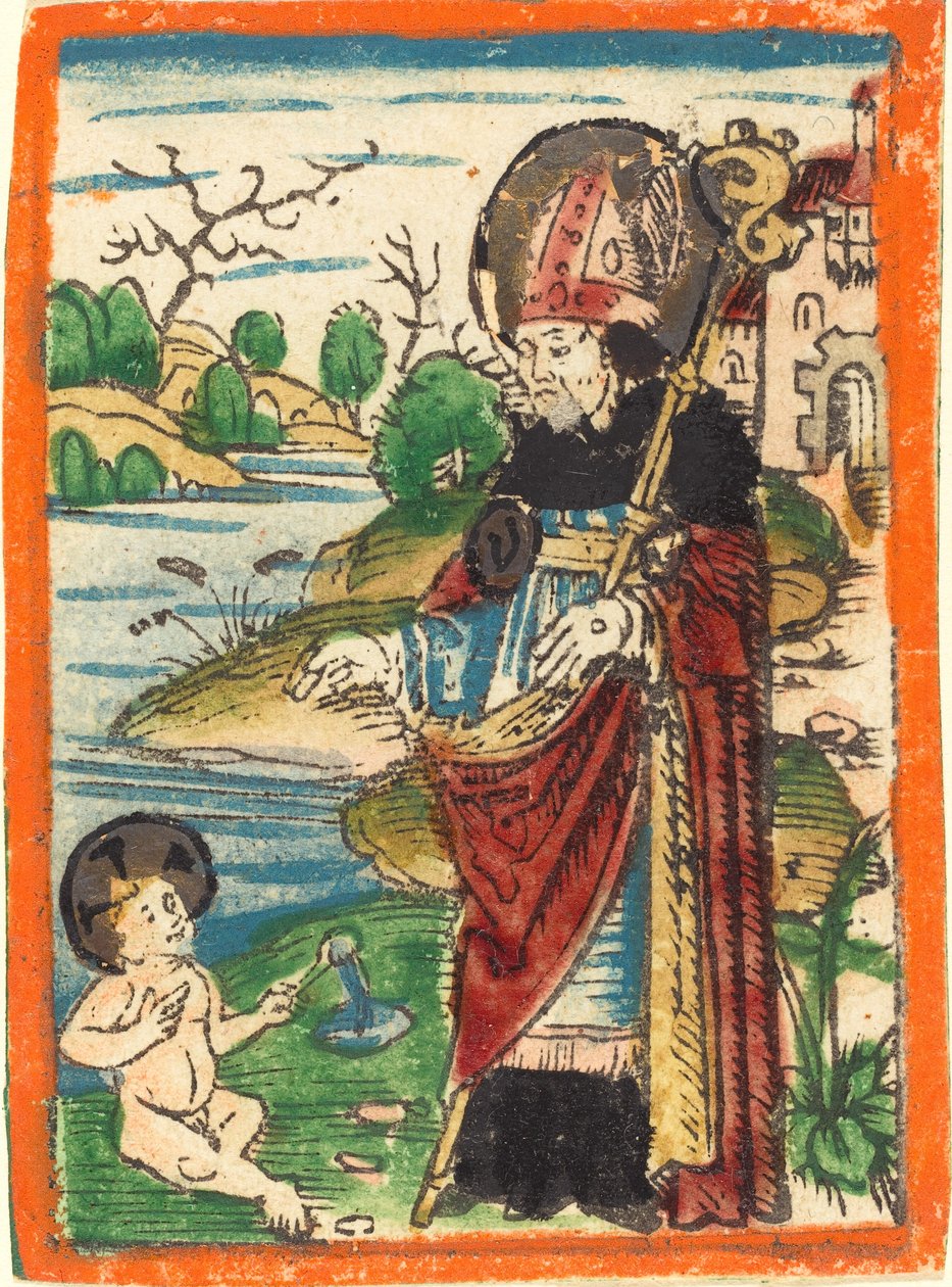 Szent Ágoston alkotó: German 15th Century