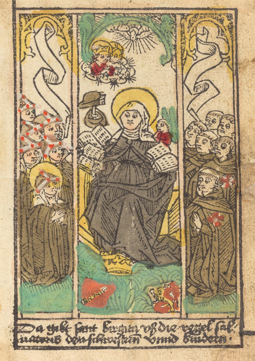 Szent Bridget alkotó: German 15th Century