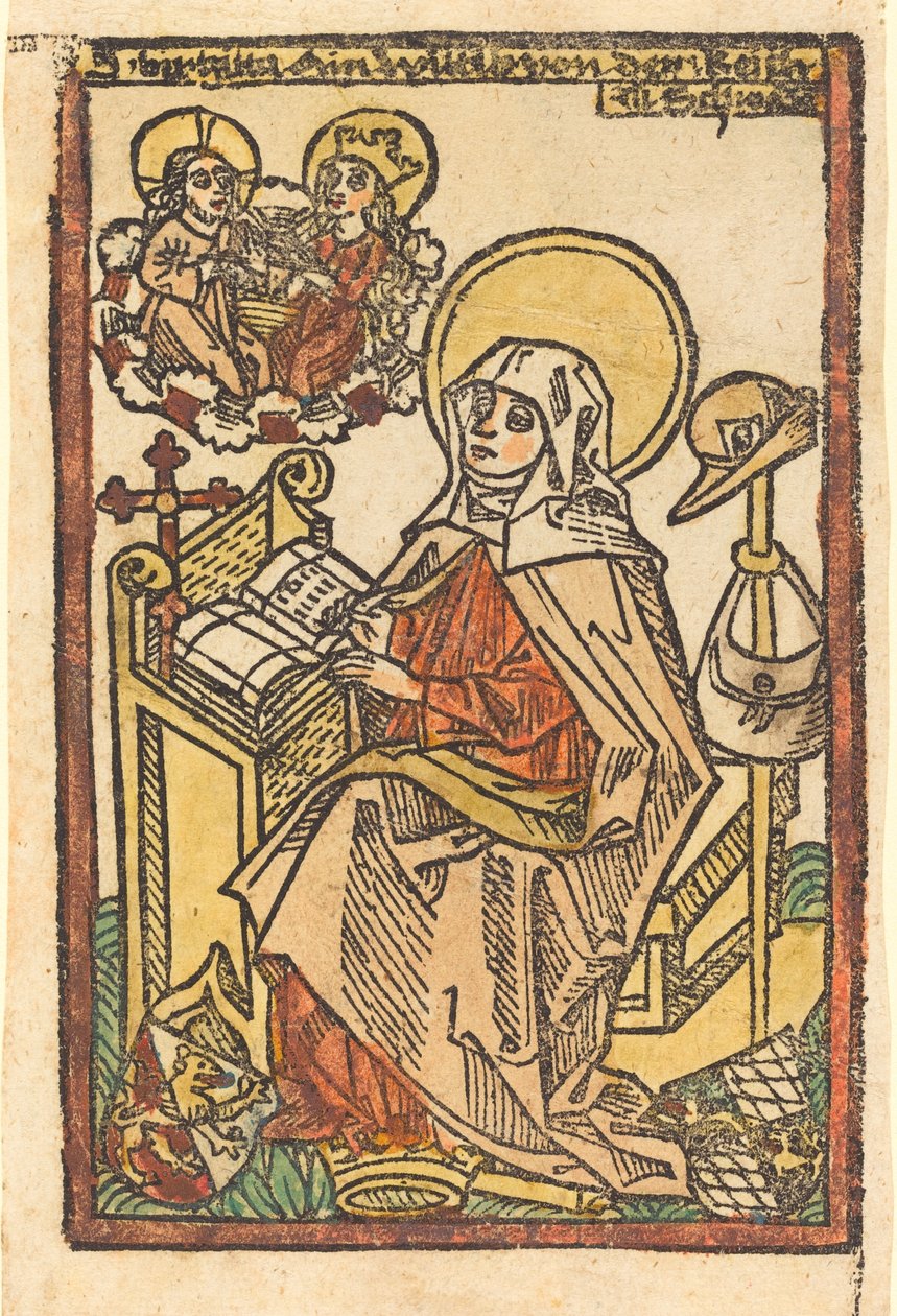 Szent Bridget alkotó: German 15th Century