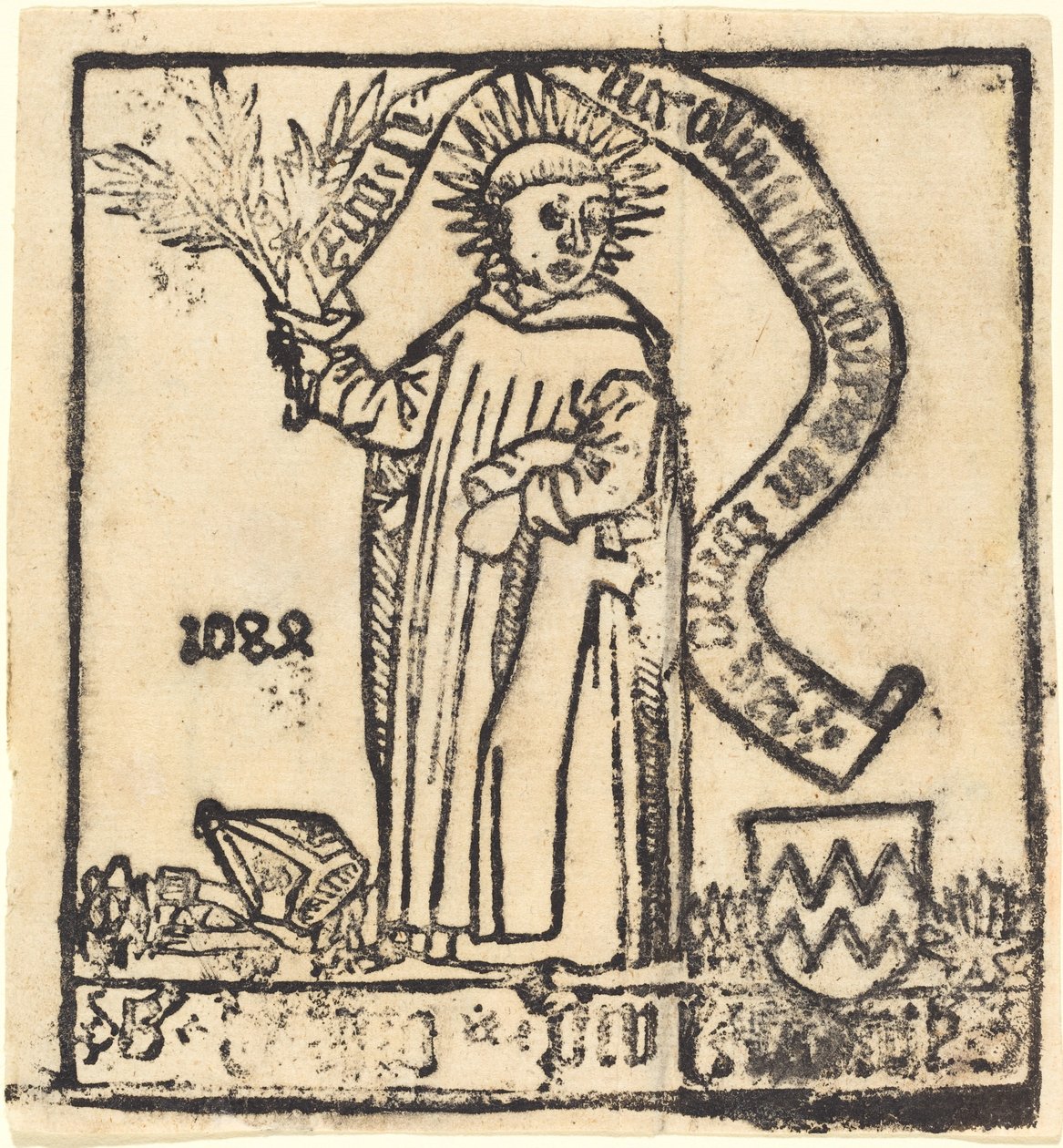 Szent Brúnó alkotó: German 15th Century
