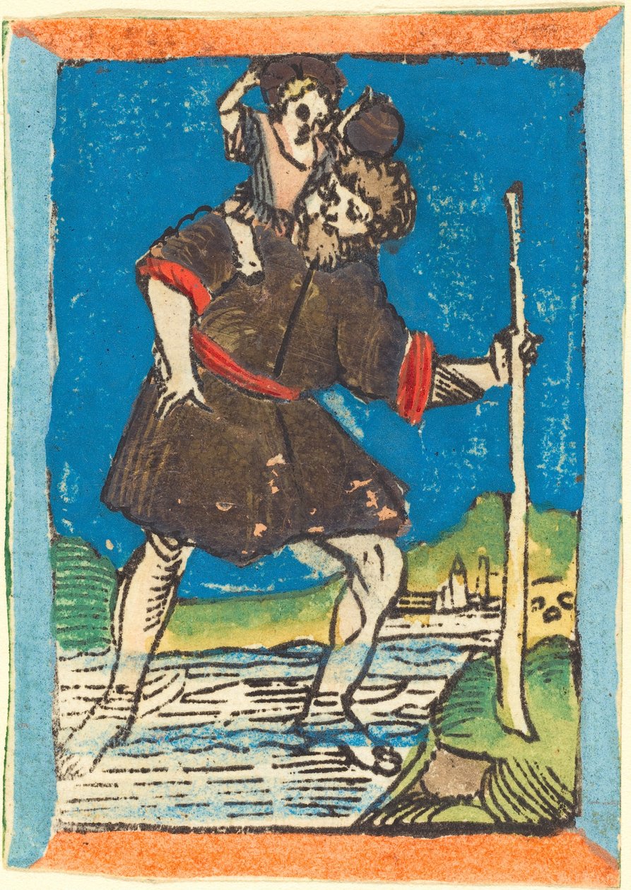 Szent Kristóf alkotó: German 15th Century