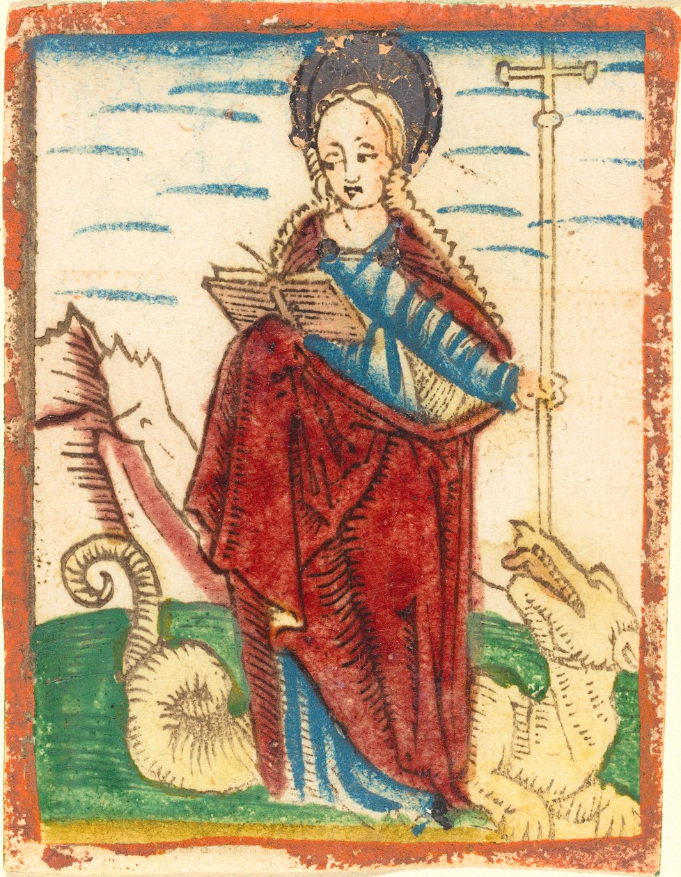 Szent Margit alkotó: German 15th Century