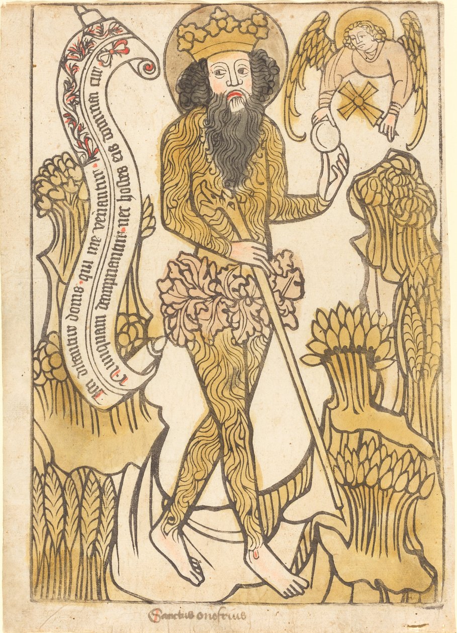 Szent Onufriosz alkotó: German 15th Century