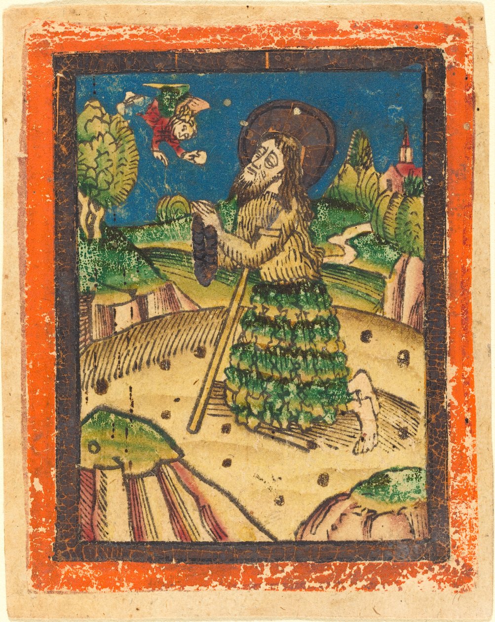 Szent Onufriosz alkotó: German 15th Century