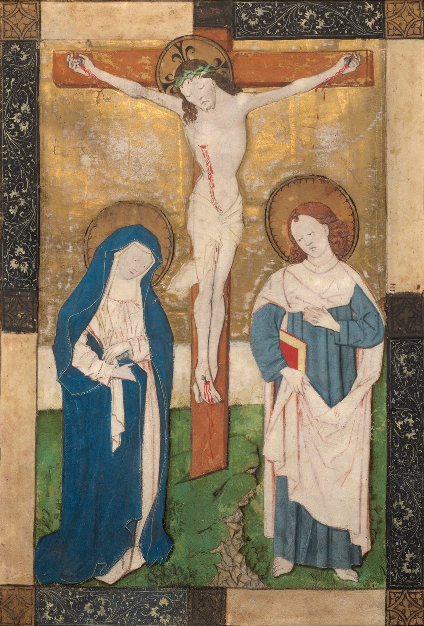 A keresztre feszítés alkotó: German 15th Century