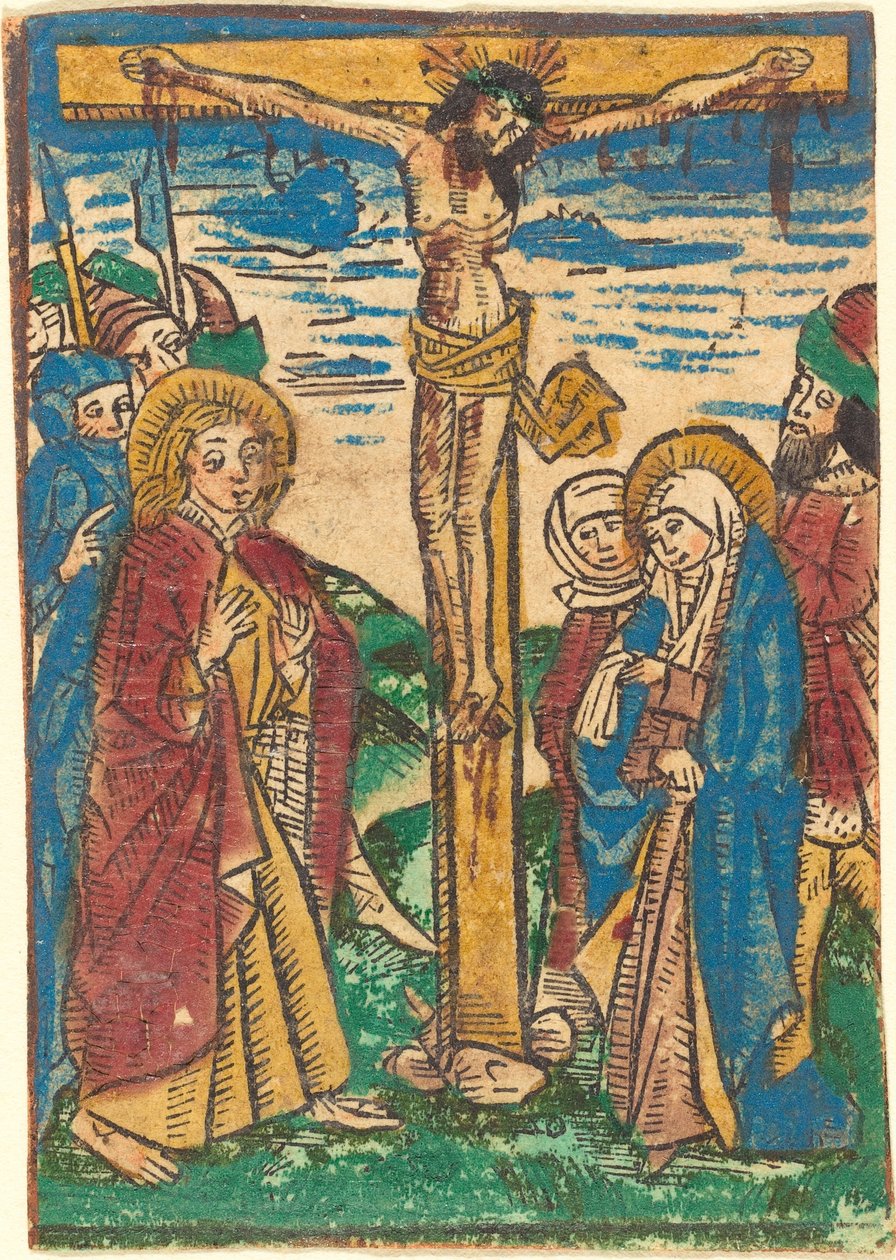 A keresztre feszítés alkotó: German 15th Century
