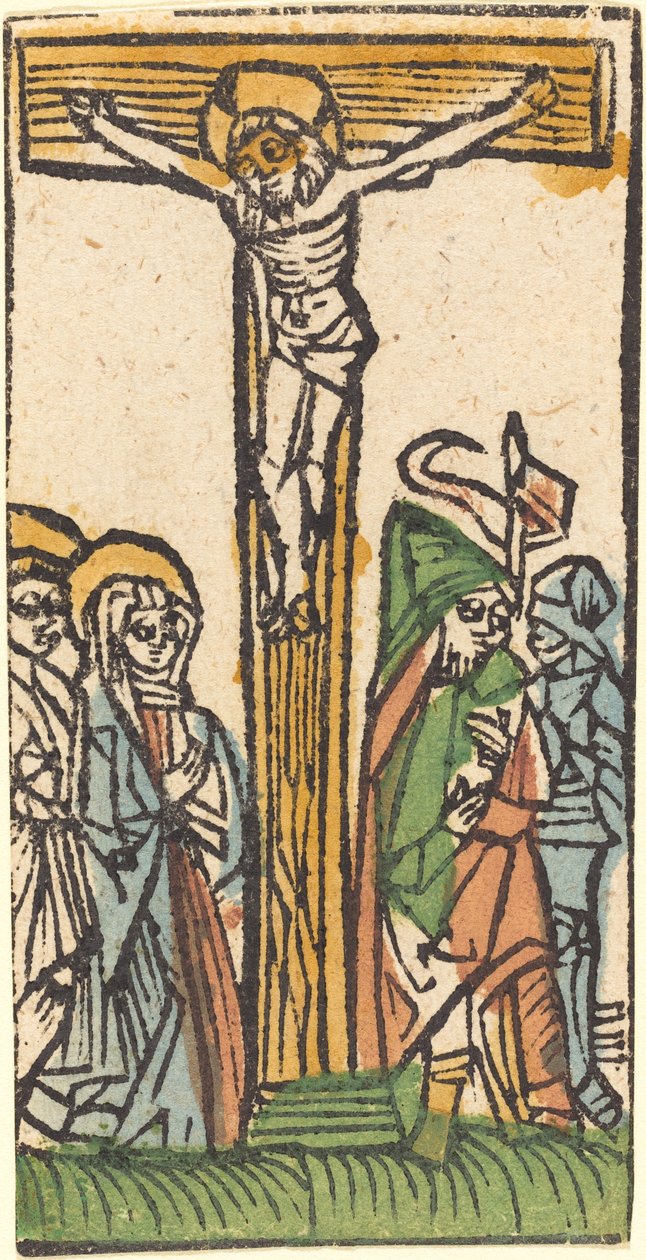 A keresztre feszítés alkotó: German 15th Century