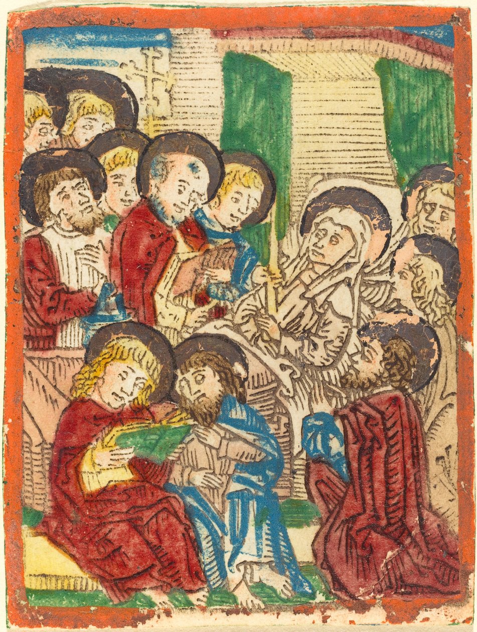 A Szűz halála alkotó: German 15th Century