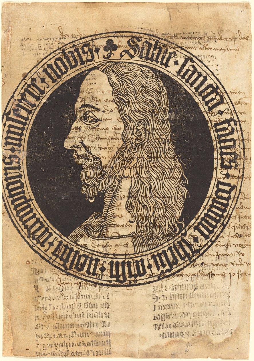 Krisztus feje alkotó: German 15th Century