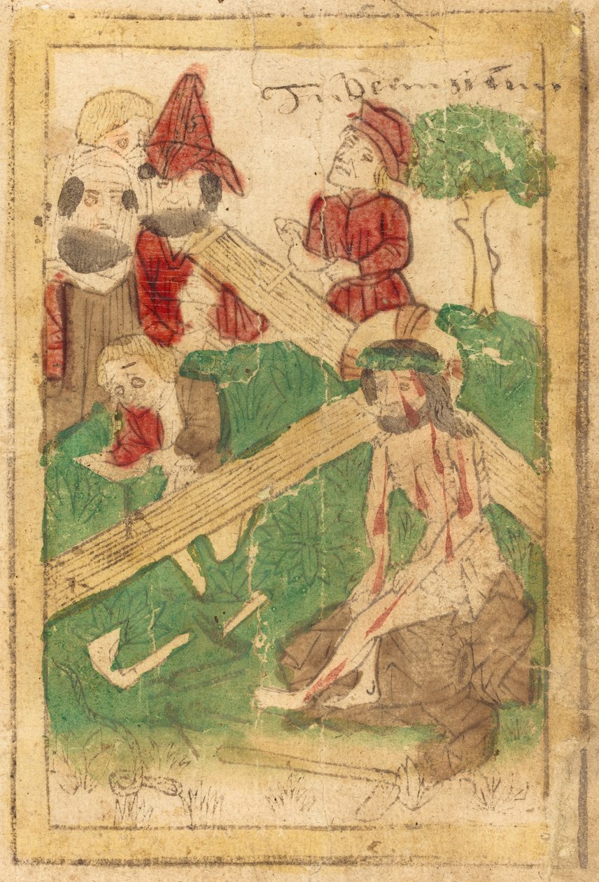 Felkészülés a keresztre feszítésre alkotó: German 15th Century