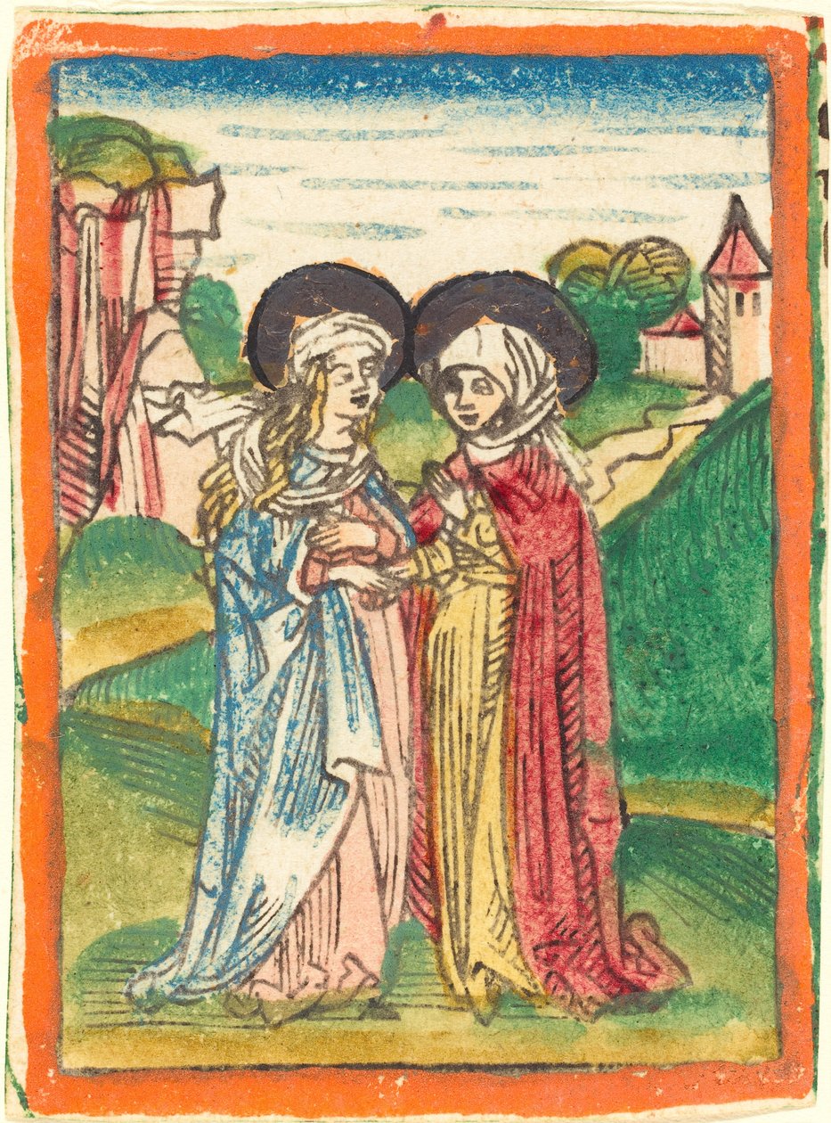 A Látogatás alkotó: German 15th Century