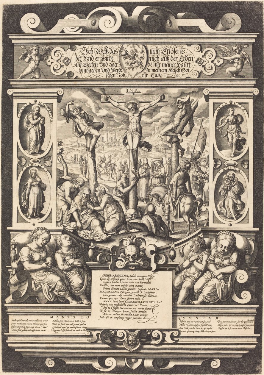 Feuerabend lányainak temetési emlékműve alkotó: German 16th Century