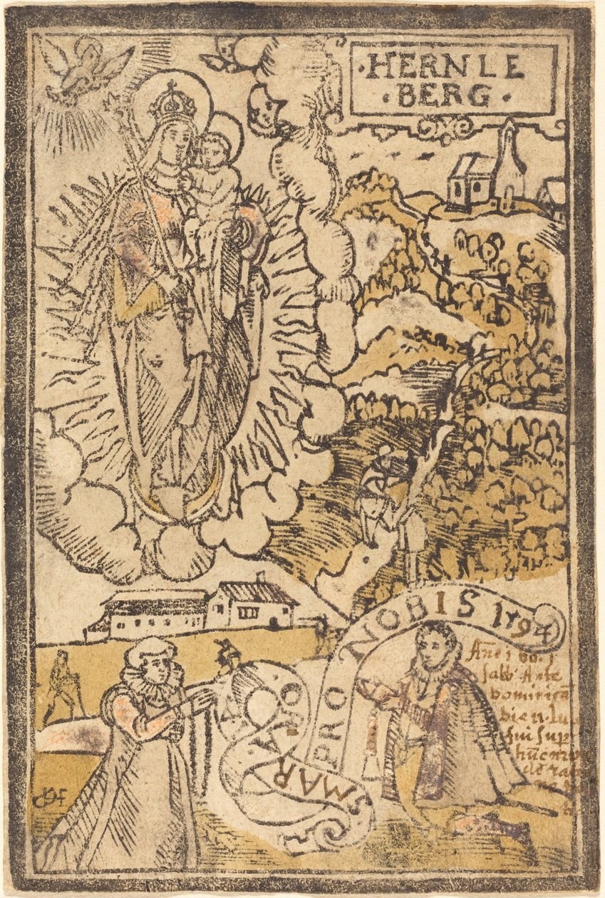 Hernlebergi Madonna alkotó: German 16th Century