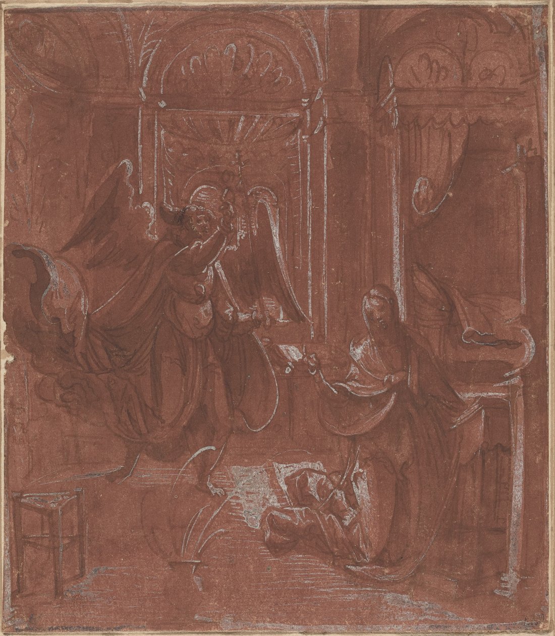 Az Angyali üdvözlet alkotó: German 16th Century