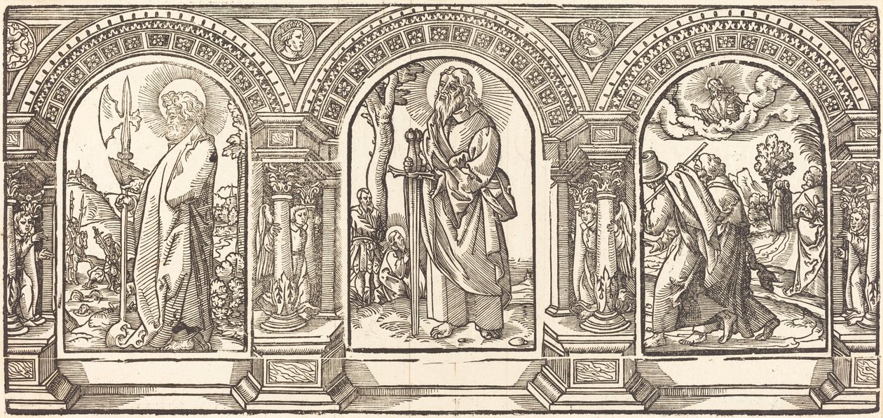 Krisztus és tanítványai V alkotó: German 16th Century after Martin Schongauer