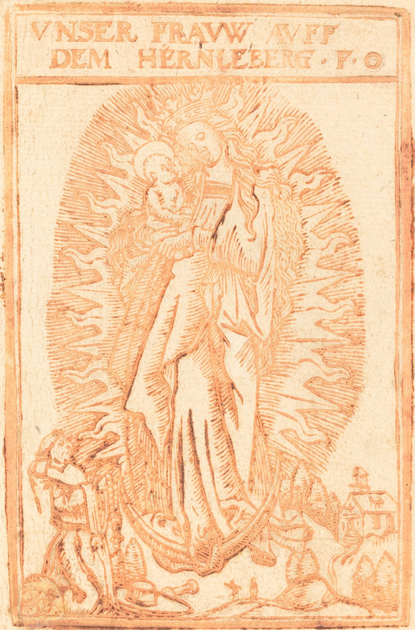 Hernlebergi Madonna alkotó: German 17th Century