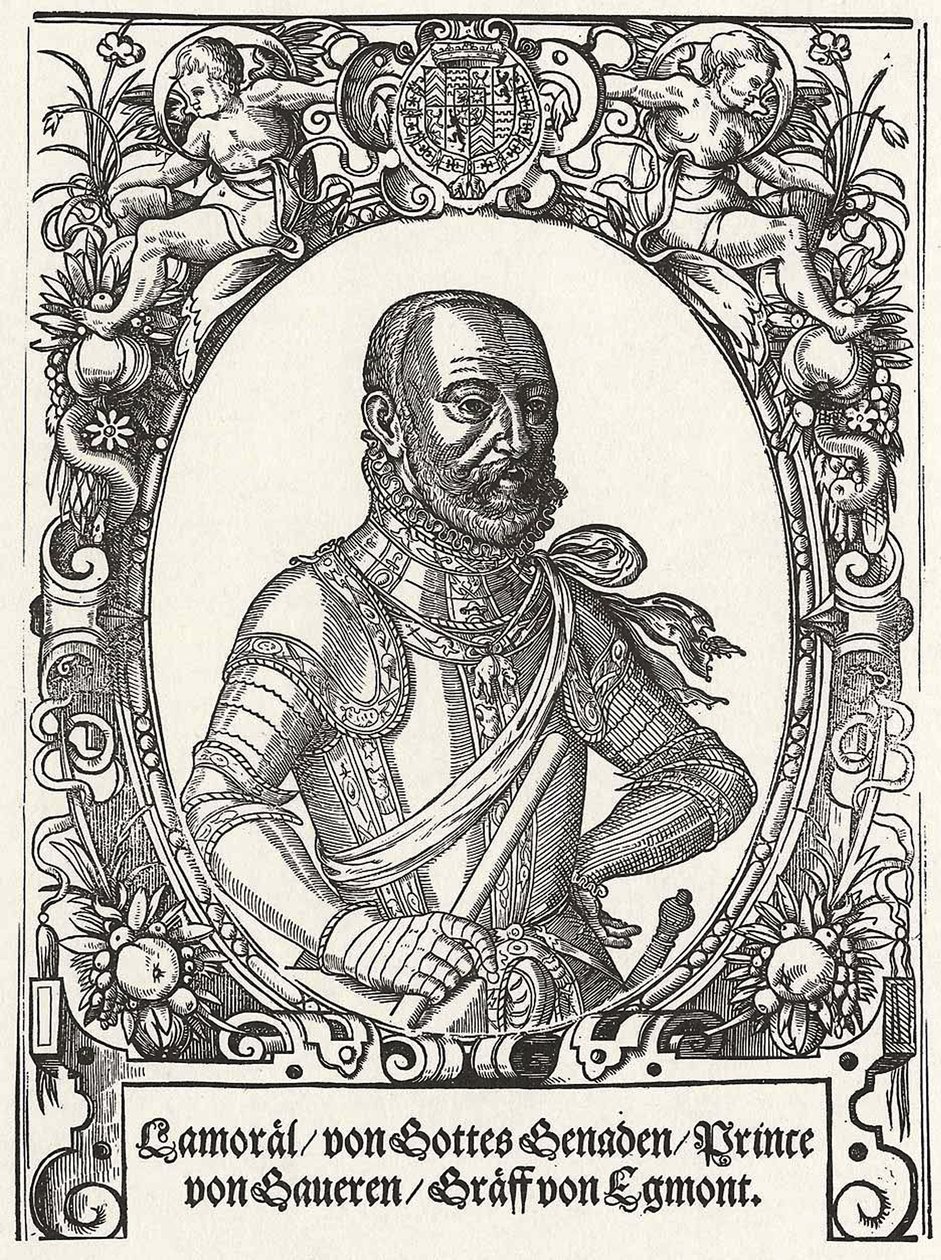 Lamoral, Egmont grófjának, Gavere hercegének portréja, XVI. század második fele. alkotó: German Master