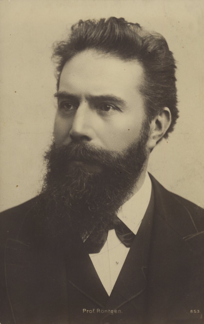 Wilhelm Roentgen (1845-1923), német fizikus (fekete-fehér fotó) alkotó: German Photographer