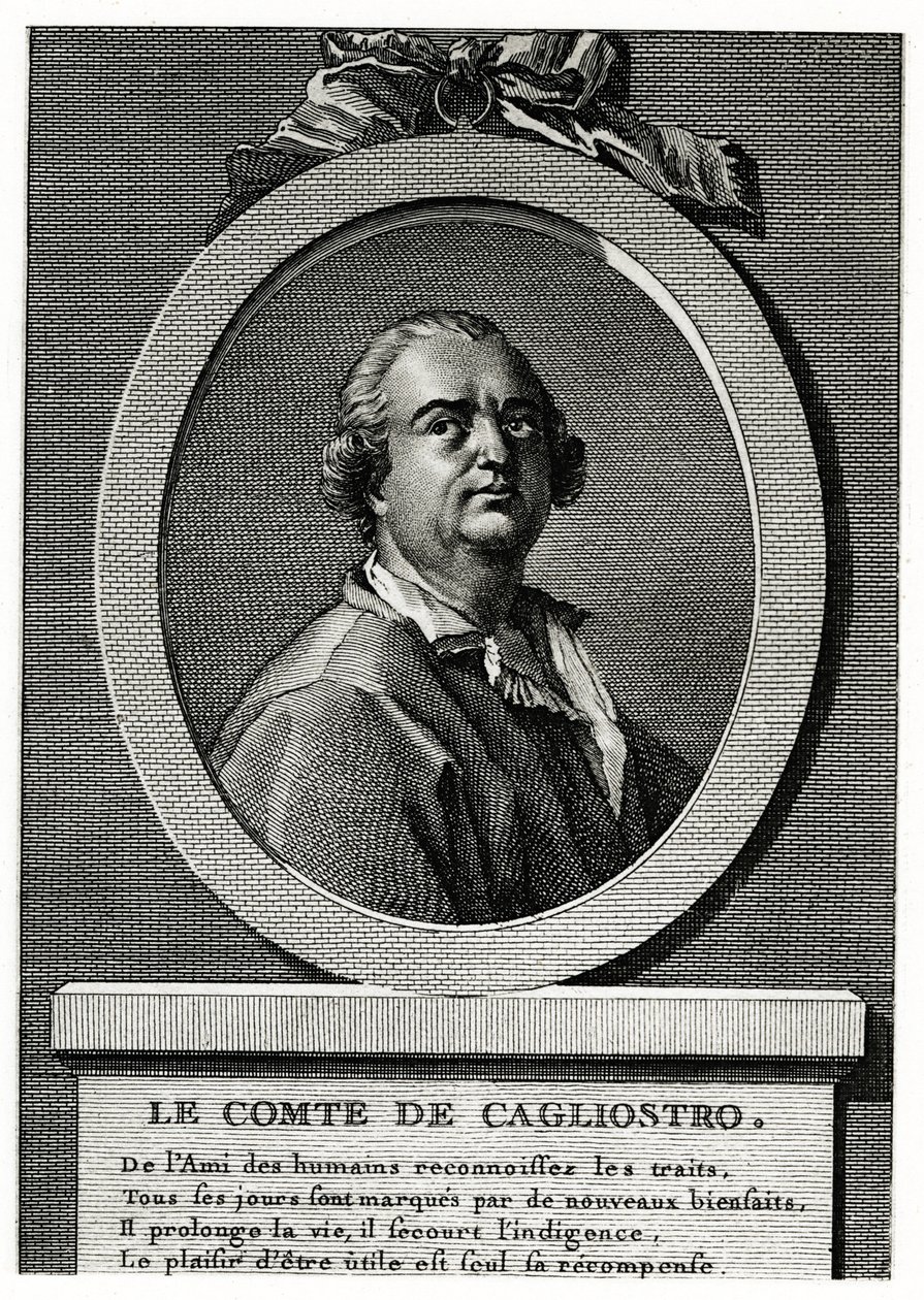 Alexander Graf Cagliostro alkotó: German School