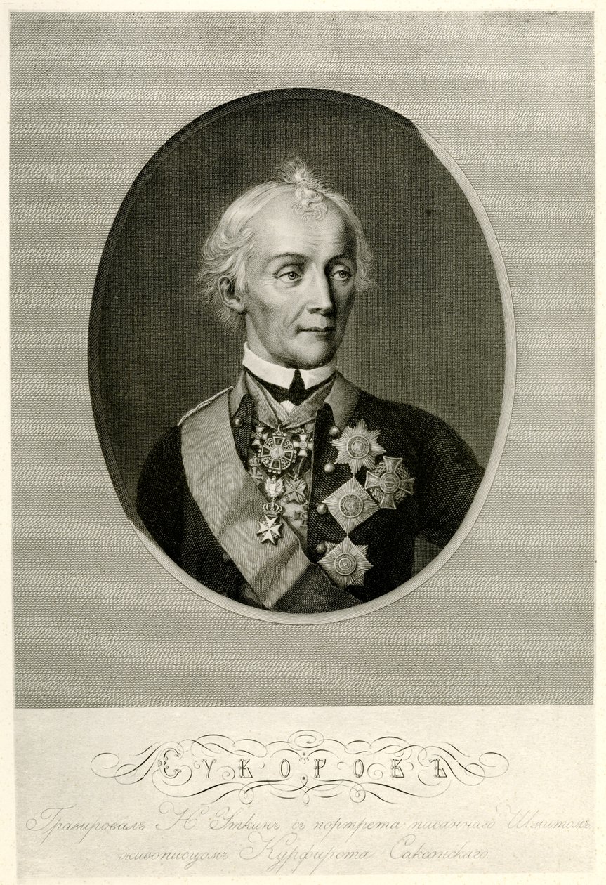 Alekszej Wassiljewitsch Graf Suworow alkotó: German School