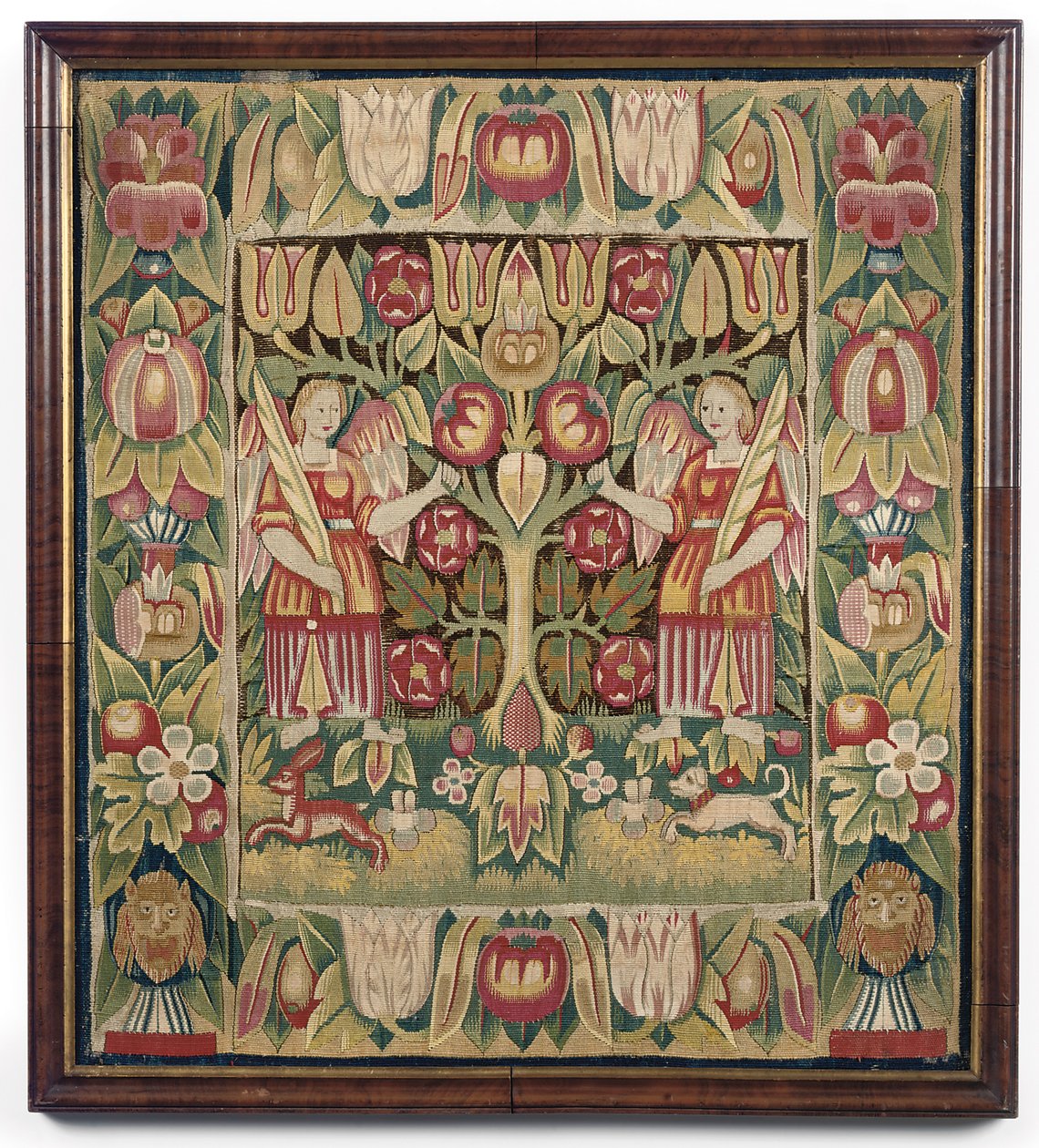 Allegorikus gobelin párnahuzat, Észak-Németország, valószínűleg Hamburg, 1600-50 körül alkotó: German School