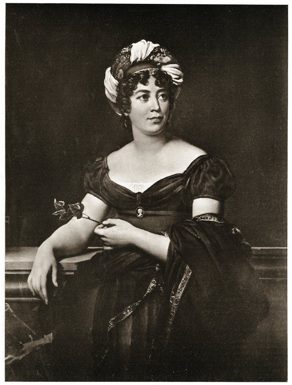 Anne Louise Germaine, Staël-Holstein, 1884-90 (fotótípus) alkotó: German School