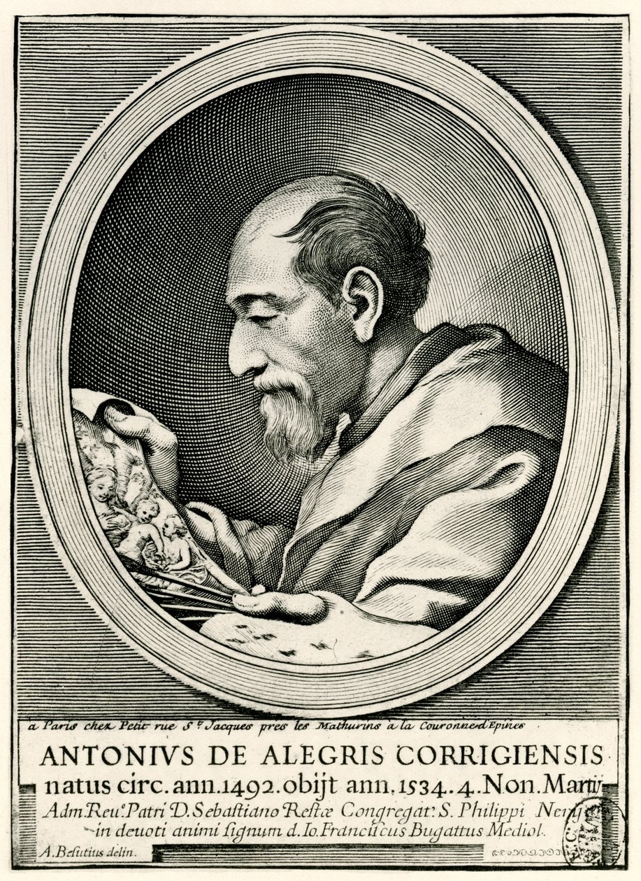 Antonio Allegri a Correggióból alkotó: German School