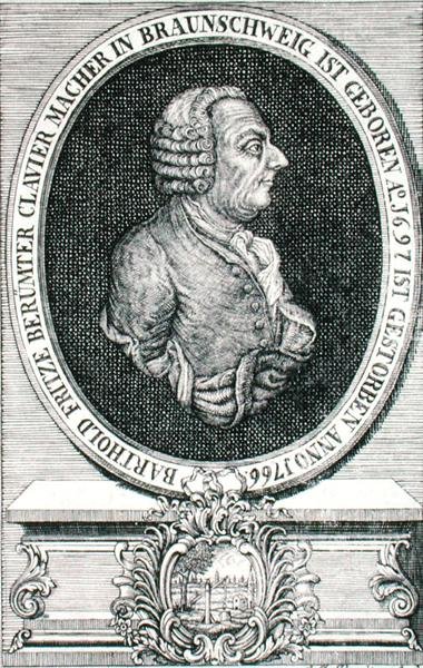 Barthold Fritz (1697-1766) J.C. Eberling metszetét (metszet) alkotó: German School
