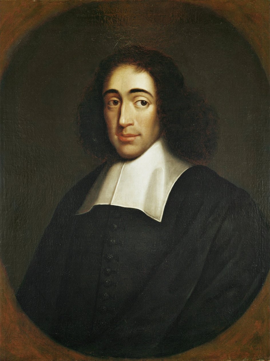 Baruch de Spinoza, zsidó filozófus ... alkotó: German School
