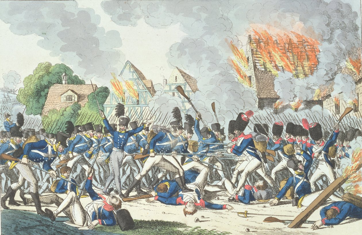 Ligny-i csata, 1815. június 16 alkotó: German School