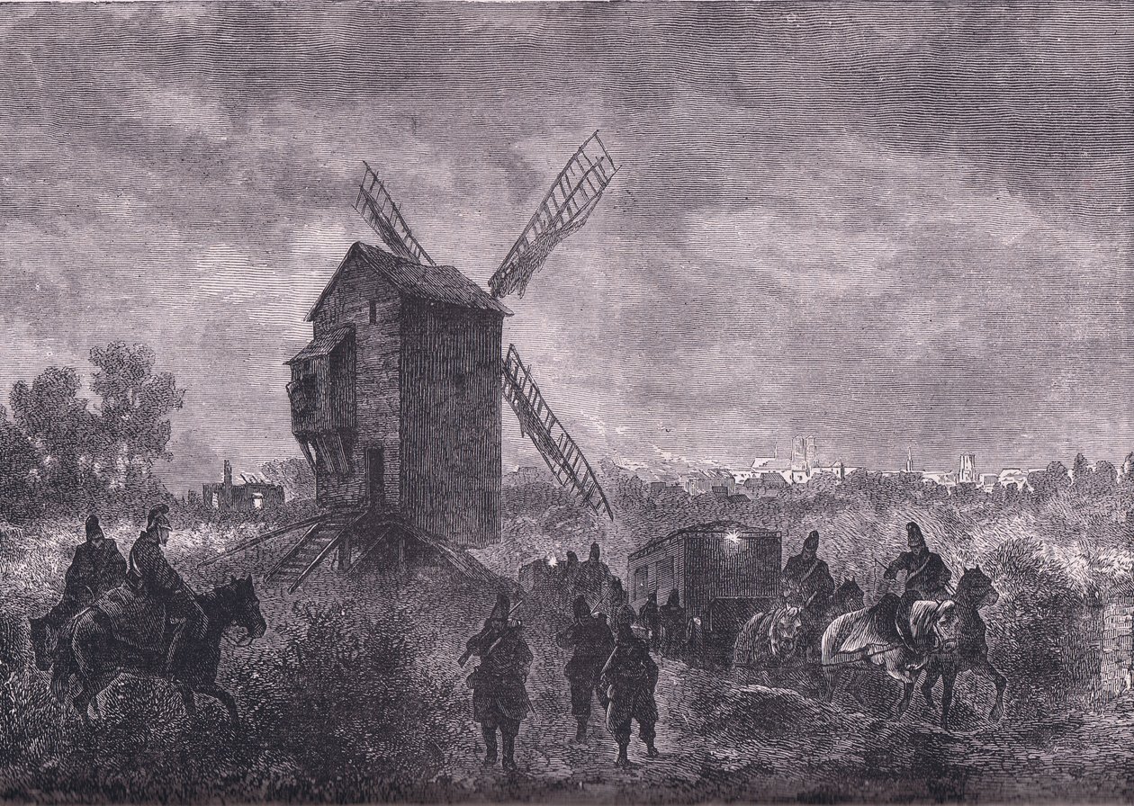 Orleans előtt Cassells: A Franciaország és Németország közötti háború története, Cassell and Company Limited, 1890 körül (litho) alkotó: German School