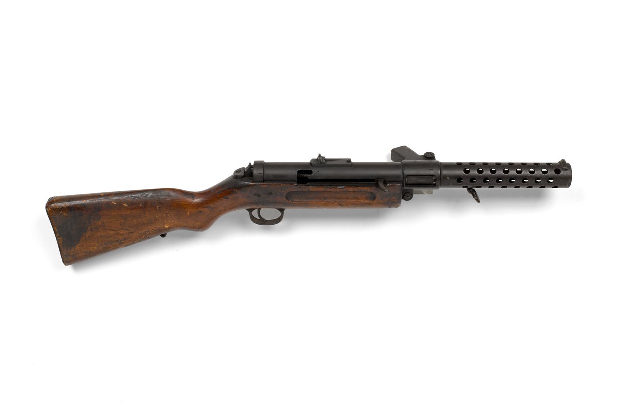 Bergmann 9 mm-es MP18-1 géppisztoly alkotó: German School