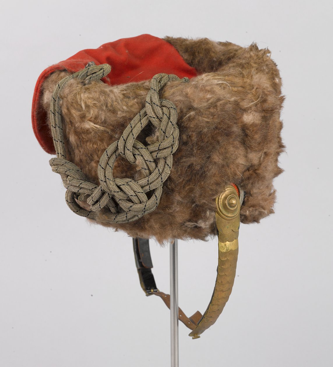 Busby, HRH Connaught hercege, 3. Zieten huszárok, német hadsereg, 1914 előtt. (buszos) alkotó: German School