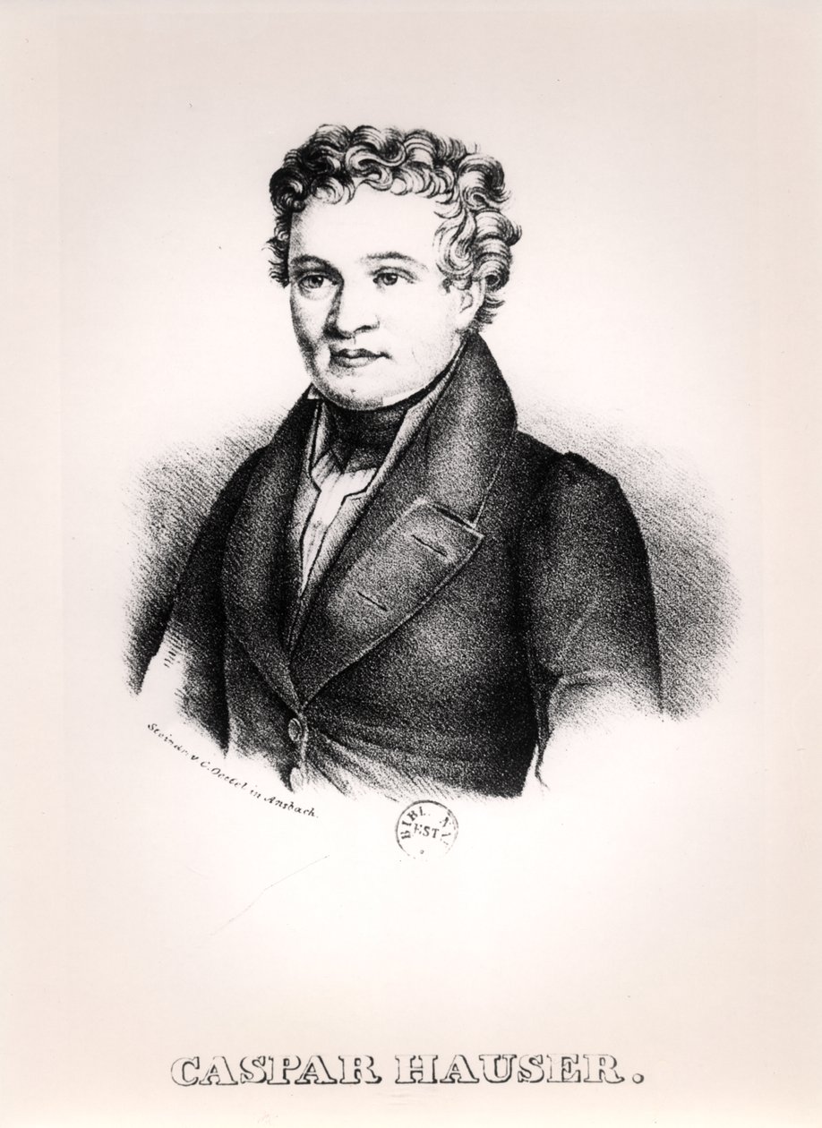 Caspar Hauser (1812-1833 körül) alkotó: German School