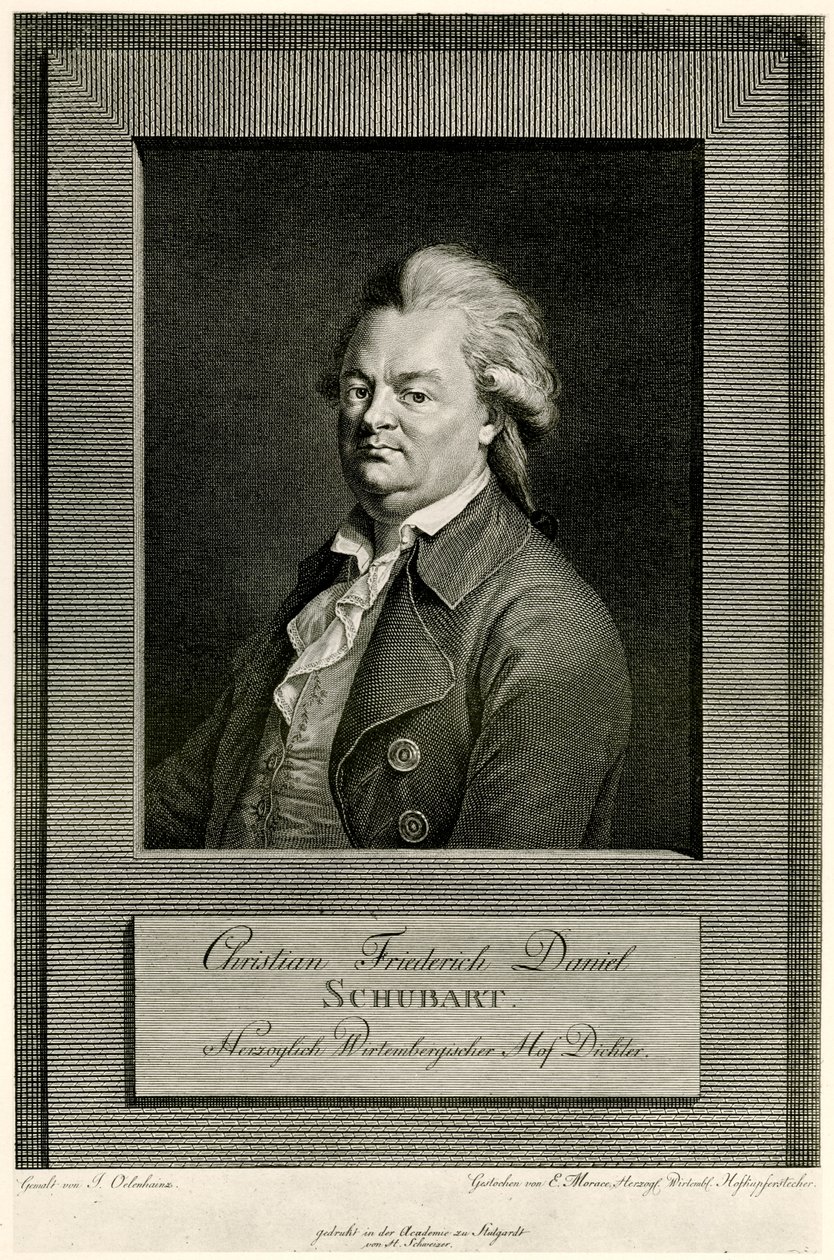 Christian Friedrich Daniel Schubart alkotó: German School