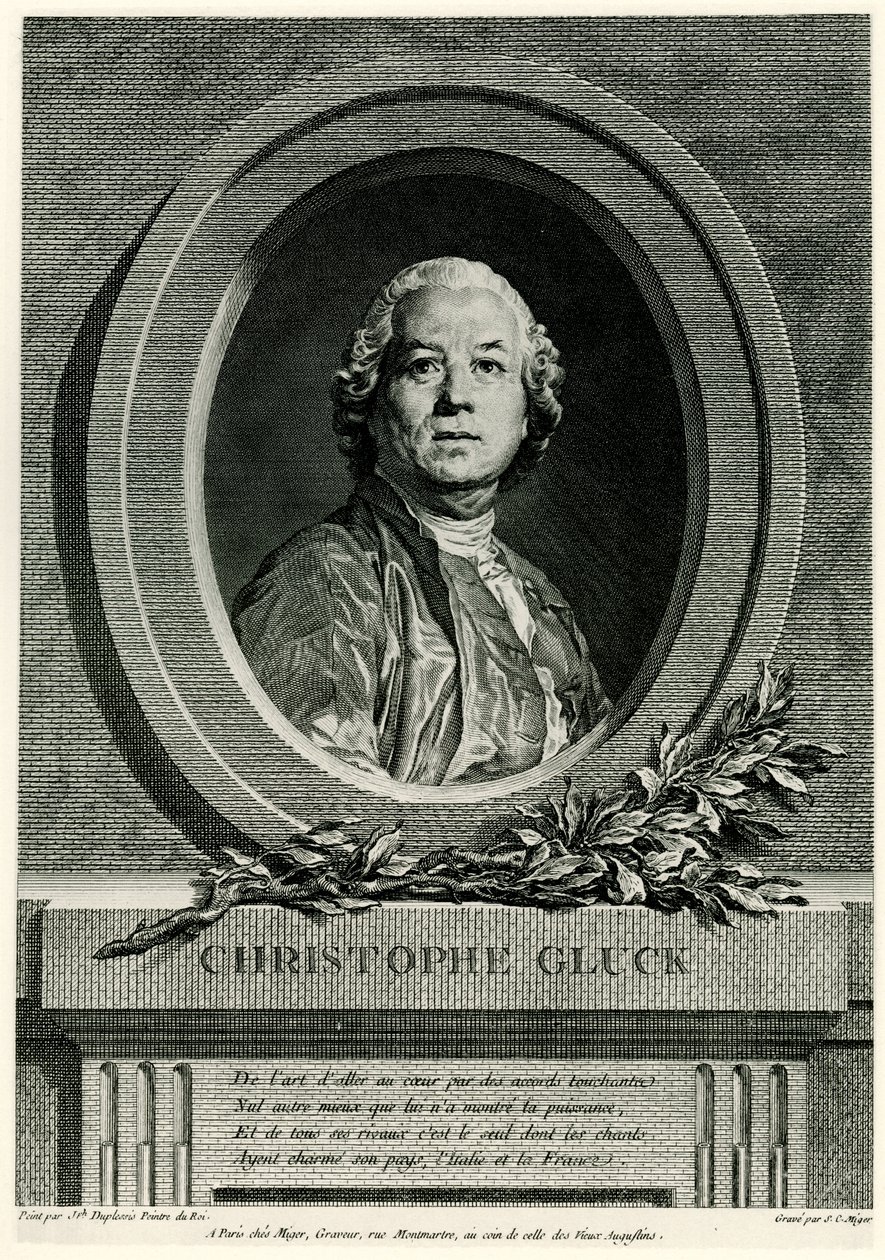Christopher Willibald Gluck alkotó: German School