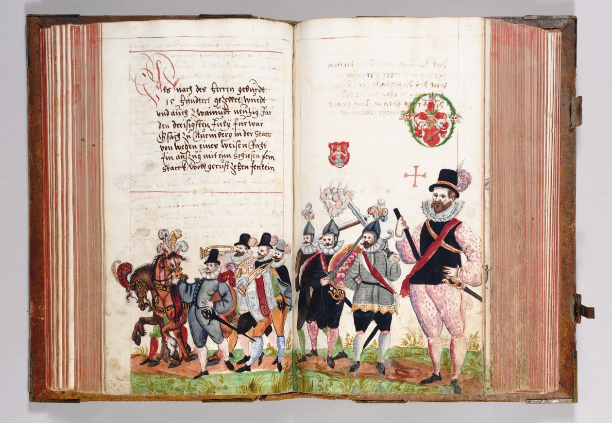 Nürnbergi krónika alapításától 1603-ig, SCHEMBART KÖNYV alkotó: German School