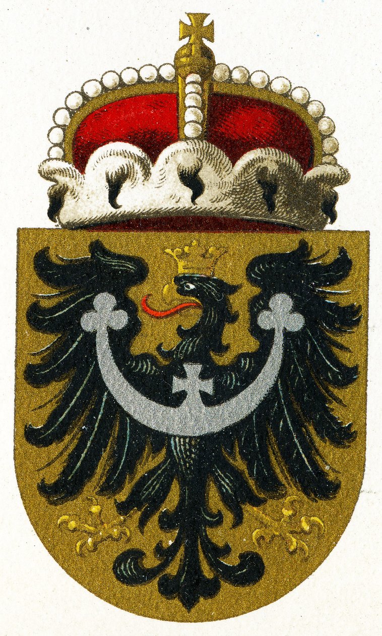 Szilézia címere, 1898 körül alkotó: German School