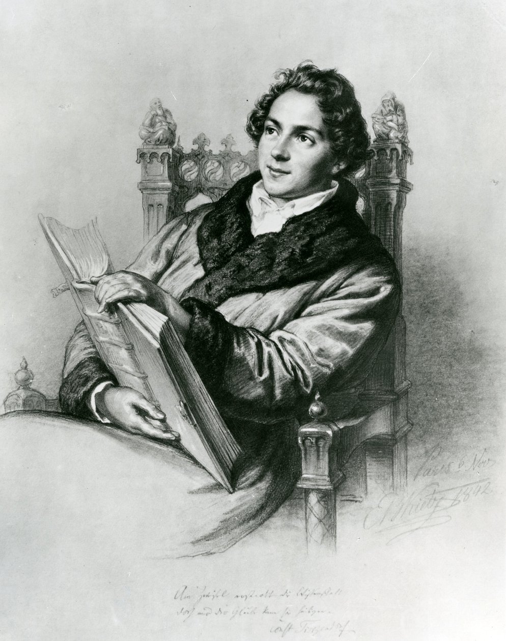 Constantin von Tischendorf, 19. század alkotó: German School