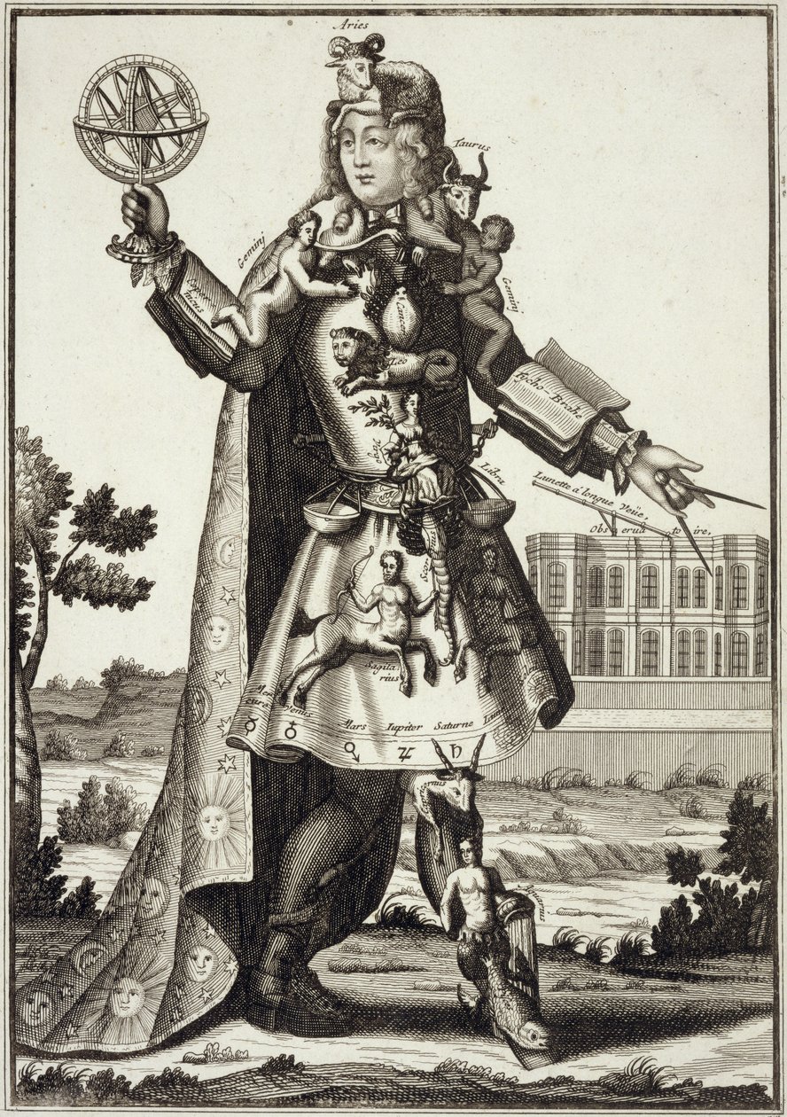 Jelmez asztrológusnak, kocsma. Gerard Valck (16512-1726) 1690 körül alkotó: German School